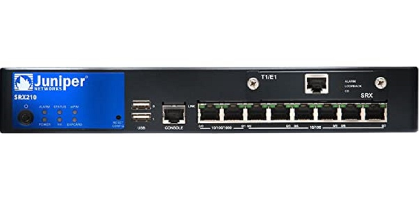 Juniper SRX210HE2-POE SRX210 Services Gateway Power Over Ethernet