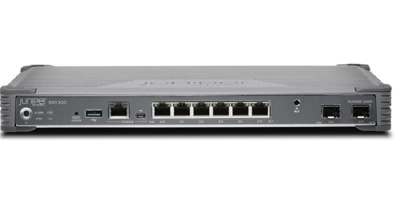 Juniper Networks - SRX300-SYS-JB - Juniper SRX300 Router - 6 Ports - Management Port - Gigabit Ethernet -