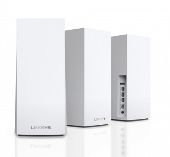 Linksys MX12600 Velop Intelligent Mesh WiFi 6 System: AX4200, Tri-Band Wireless Network for Full-Speed Home Coverage