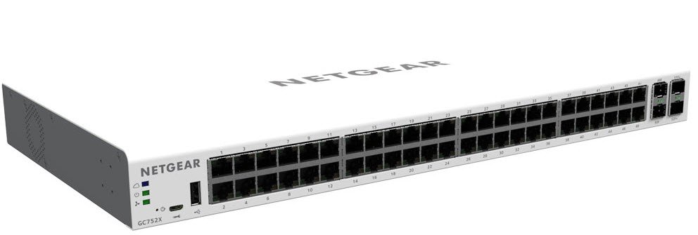 10/100/1000 48 port Switch with 2 dedicated 10G SFP+ ports + 2 dedicated 1G SFP ports