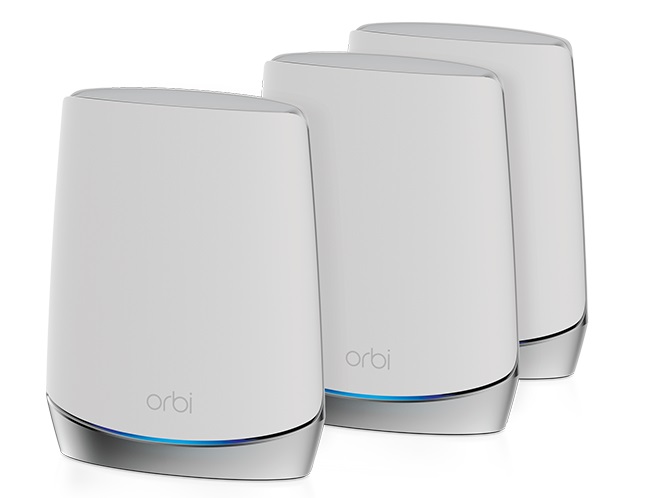 NETGEAR Orbi Tri-Band WiFi 6 Mesh System, AX4200, Router + 1 Satellite, Cover up to 525 sqm