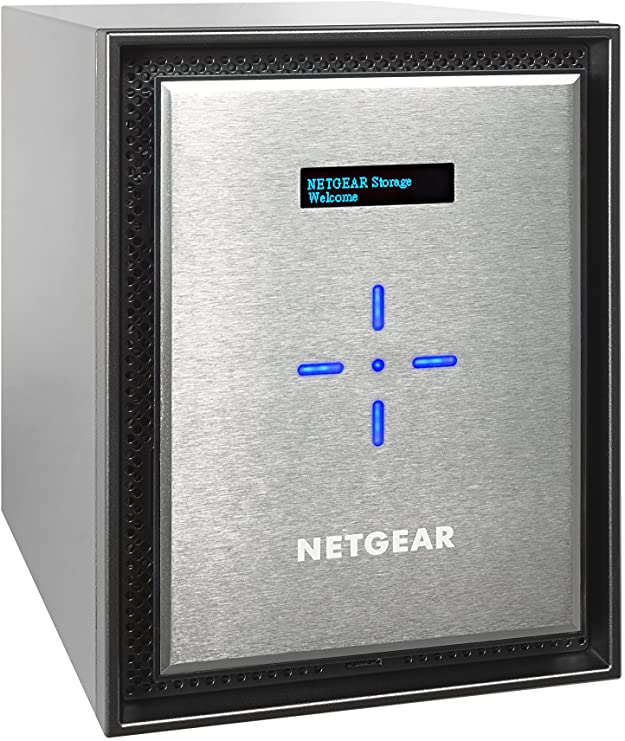 6 Bay (each bay upto 16TB) Desktop NAS, Intel® D-1521 Quad Core Xeon Server Processor 2.4GHz, 