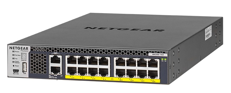 16x Multi-Gig, PoE+ (199W) Managed Switch
