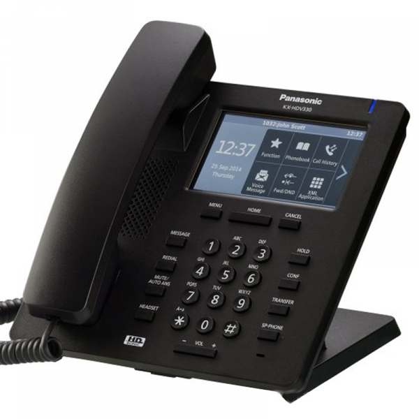 Panasonic KX-HDV330 4.3 inch ,3x8  self labelling buttons Sip Phone
