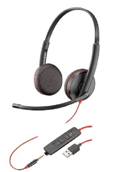 Plantronics BlackWire C3225 USB-A Headset