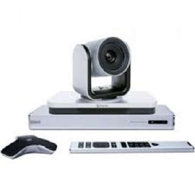Group 500-720 Media Center 1RT65. Includes: Stand, audio system, Group 500-720 codec, rmt, MicArray, EagleEye IV-12x camera, 1-65