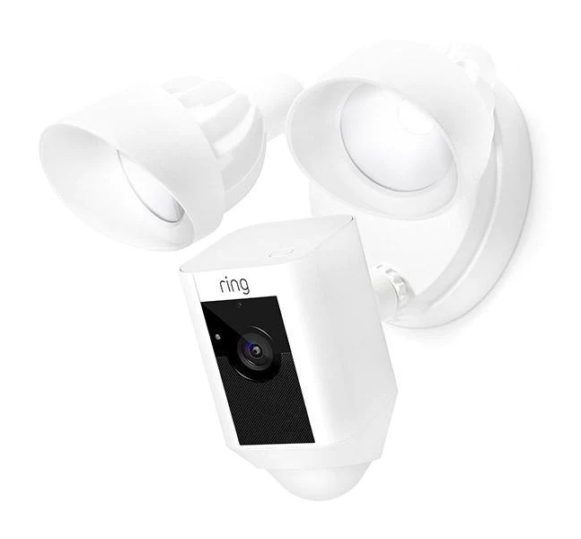 RING - Floodlight Cam Wired Pro - White - MEA