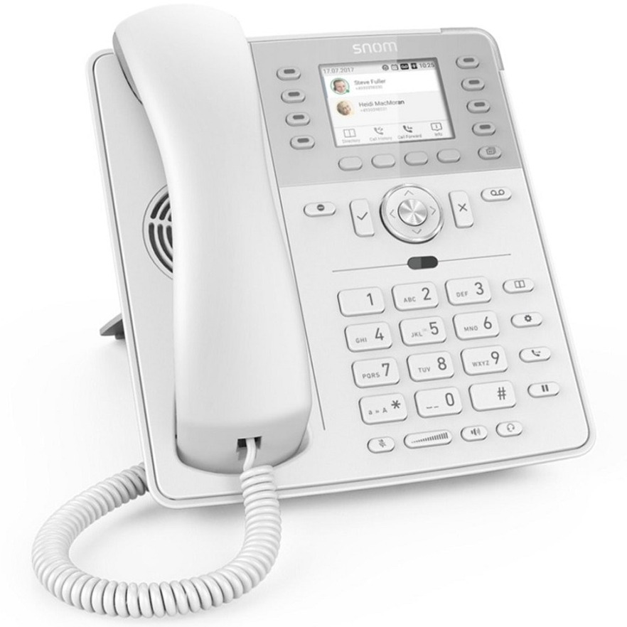 High-resolution TFT colour display,3 freely programmable function keys (BLF),Ambient Sensor, 