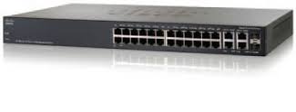 Cisco SF300-24P 24-port 10/100 PoE + 4 Gig Uplink