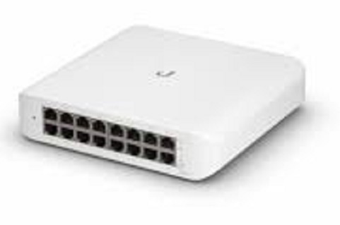 Ubiquiti UniFi Switch Lite 16 PoE | 16-Port Gigabit Switch with 8 PoE+ 802.3at Ports (USW-Lite-16-PoE)