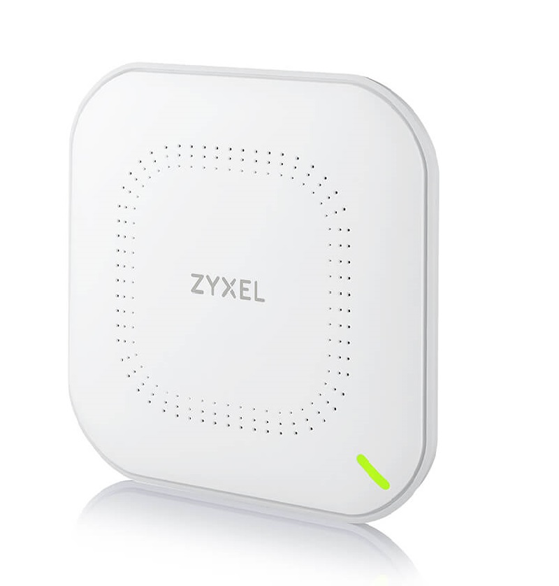 Zyxel True WiFi6 AX1800 Wireless Access Point (802.11ax Dual Band), 1,77Gbps with ODFMA and Dual 2x2 MU-MIMO Antenna